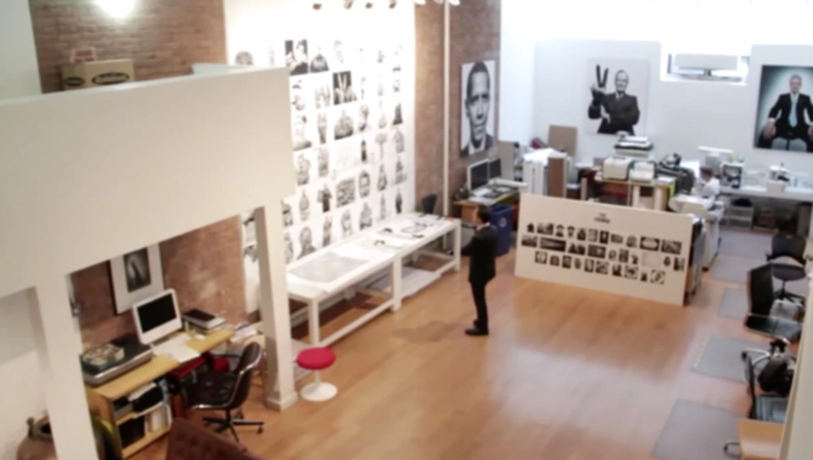 Watch Photographer Platon gives us a tour of his studio - Profiles - The New Yorker on YouTube.