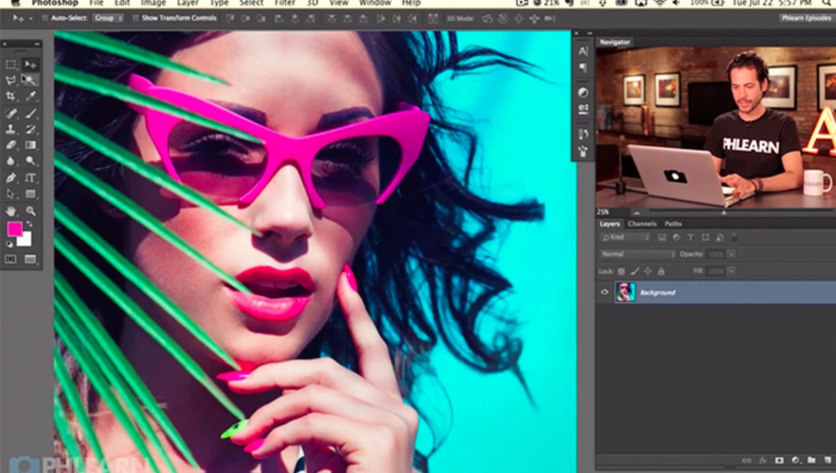 Watch The Quick Start Guide to Photoshop (Part 1) on YouTube.