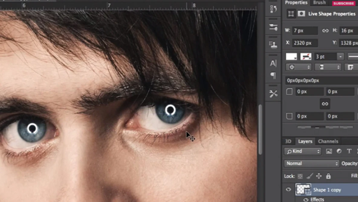 Watch How to Create a RING LIGHT Effect in Adobe Photoshop on YouTube.