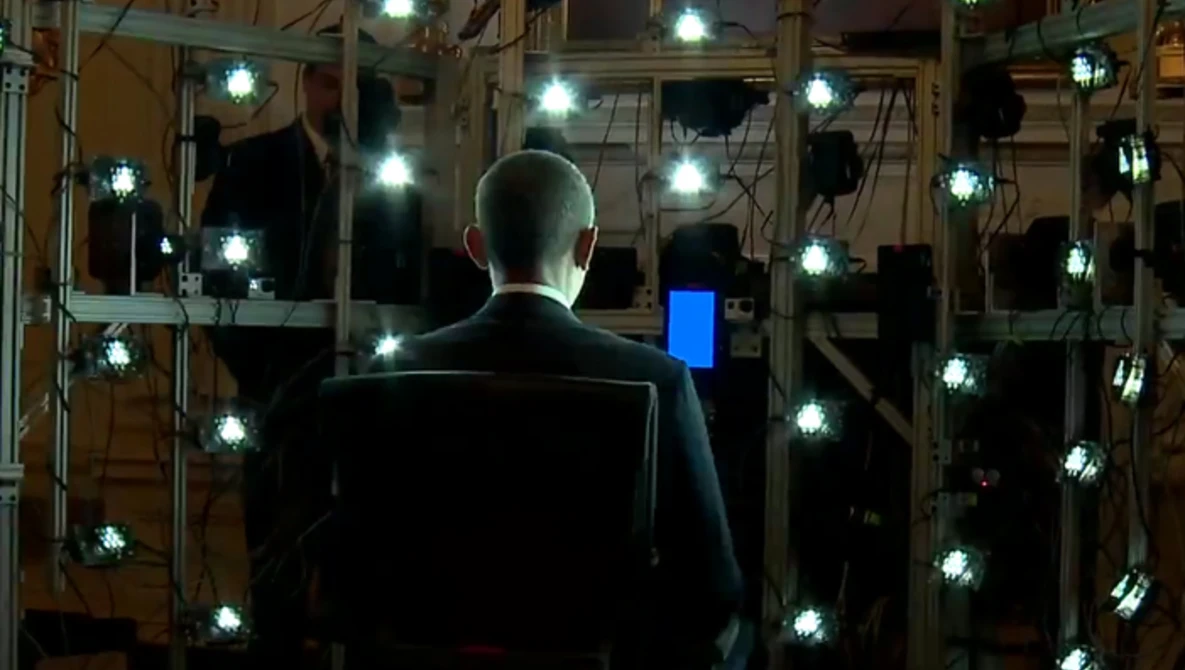 Watch The President, in 3D on YouTube.