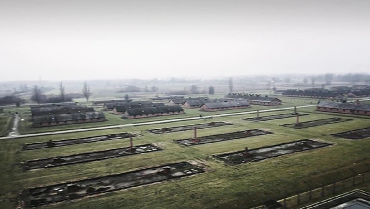 Watch Auschwitz: Drone video of Nazi concentration camp - BBC News on YouTube.