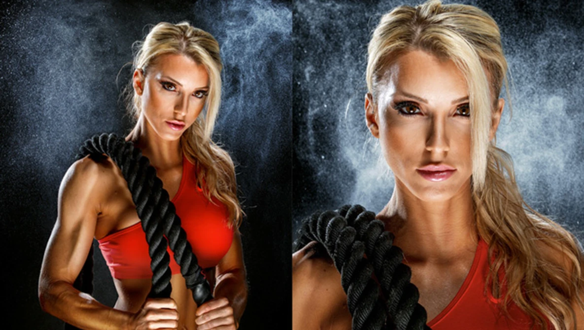 Watch IFBB Bikini Pro Ashley Pfaff Fitness Shoot -  Lighting Walkthrough on YouTube.