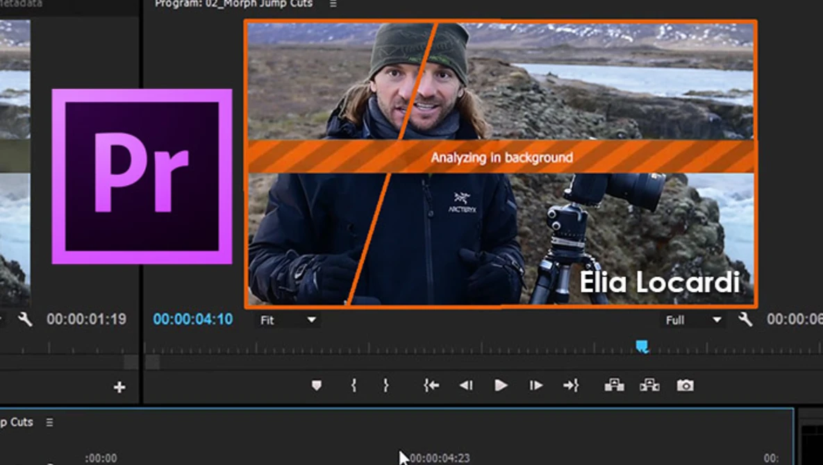 Watch Coming to Adobe Premiere Pro – New Morph Cut | Adobe Creative Cloud on YouTube.