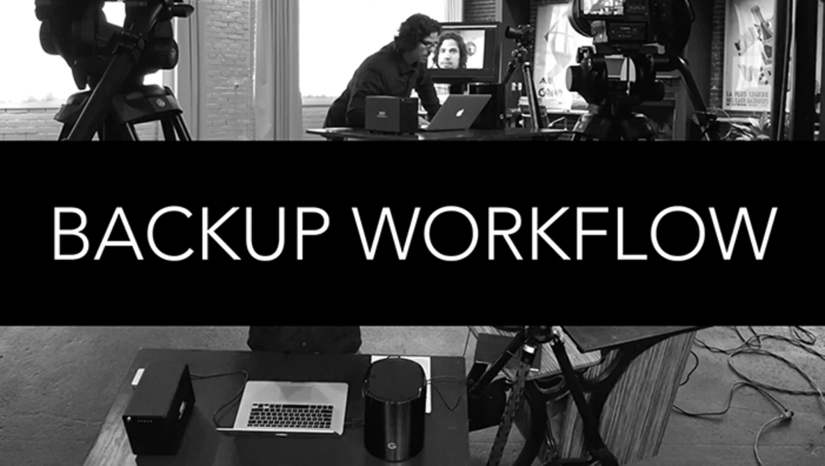 Watch RAID 0 & RAID 5 Backup Workflow on YouTube.