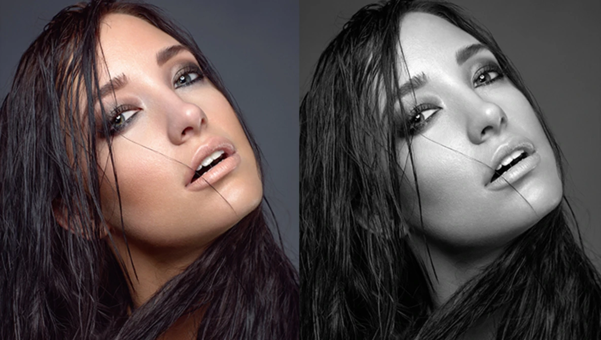 Watch Dramatic Beauty Tutorial: Part 5 |  Black & White Conversion on YouTube.