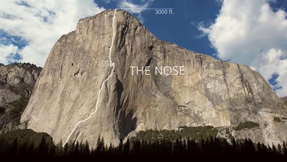 Watch Scale Yosemite's El Capitan in Google Maps with Alex Honnold, Lynn Hill, and Tommy Caldwell on YouTube.
