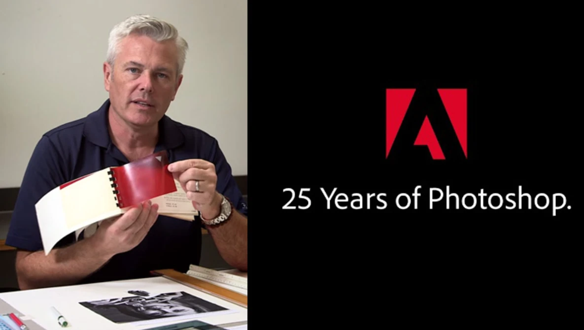 Watch Graphic Design tools before Photoshop | Photoshop 25th Anniversary on YouTube.