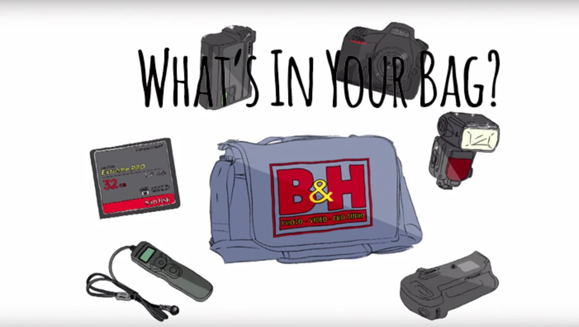 Watch Peter Hurley: What's In Your Bag? on YouTube.