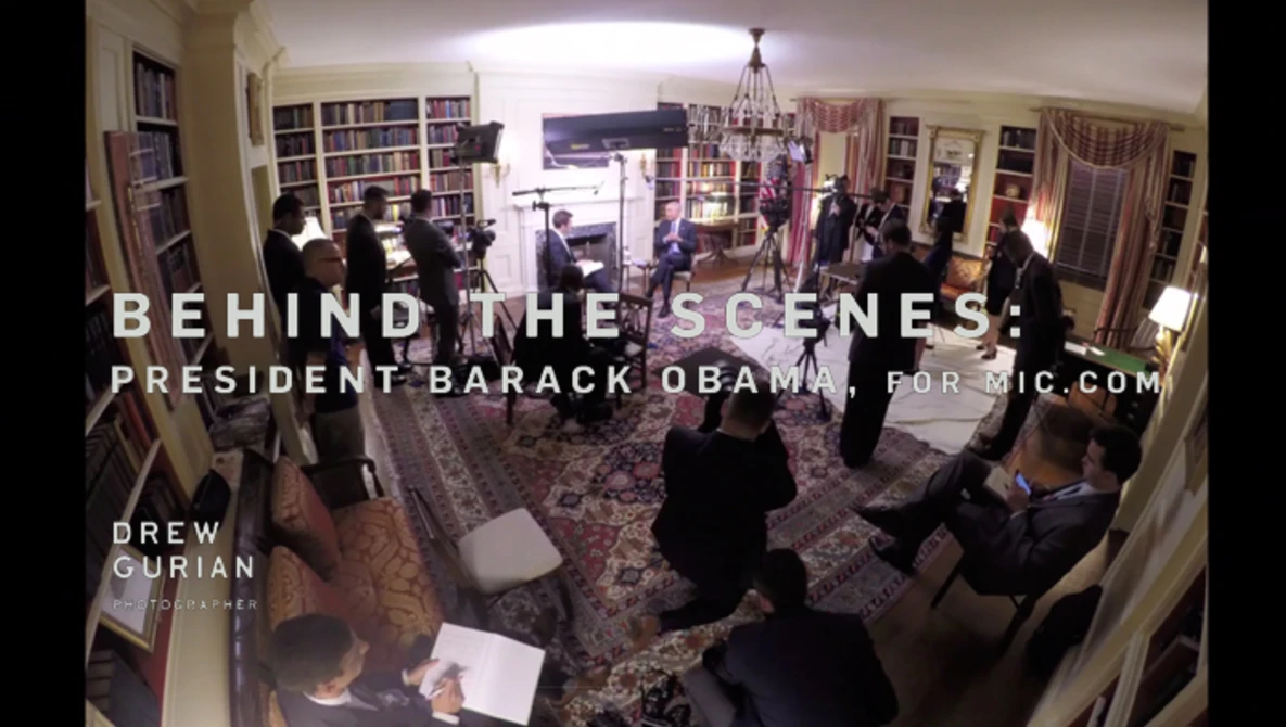 Watch Behind the Scenes with President Barack Obama and Mic.com on Vimeo.