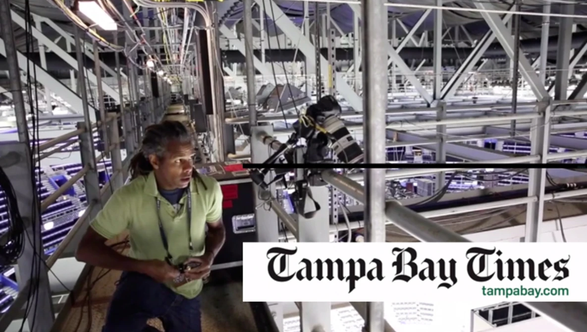 Watch Here's how Times photographer Dirk Shadd gets those amazing Lightning hockey photos on Vimeo.