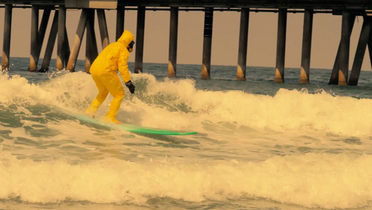 Watch #HAZMAT Surfing forecasts an ominous fate for future beach-goers on YouTube.