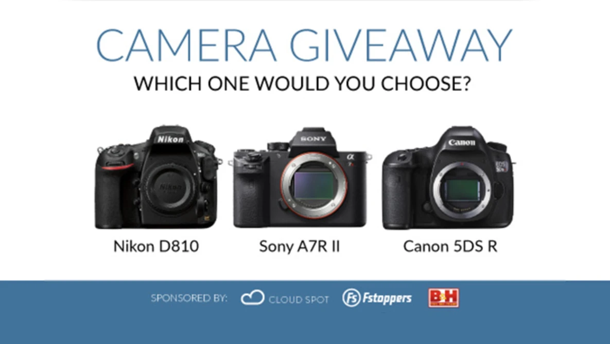 Watch Fstoppers 2015 Camera Giveaway on YouTube.