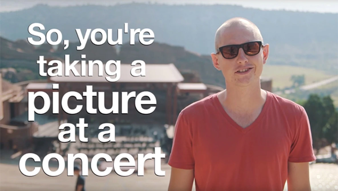Watch 5 Photohacks to take better Snapchats and pictures at concerts on YouTube.