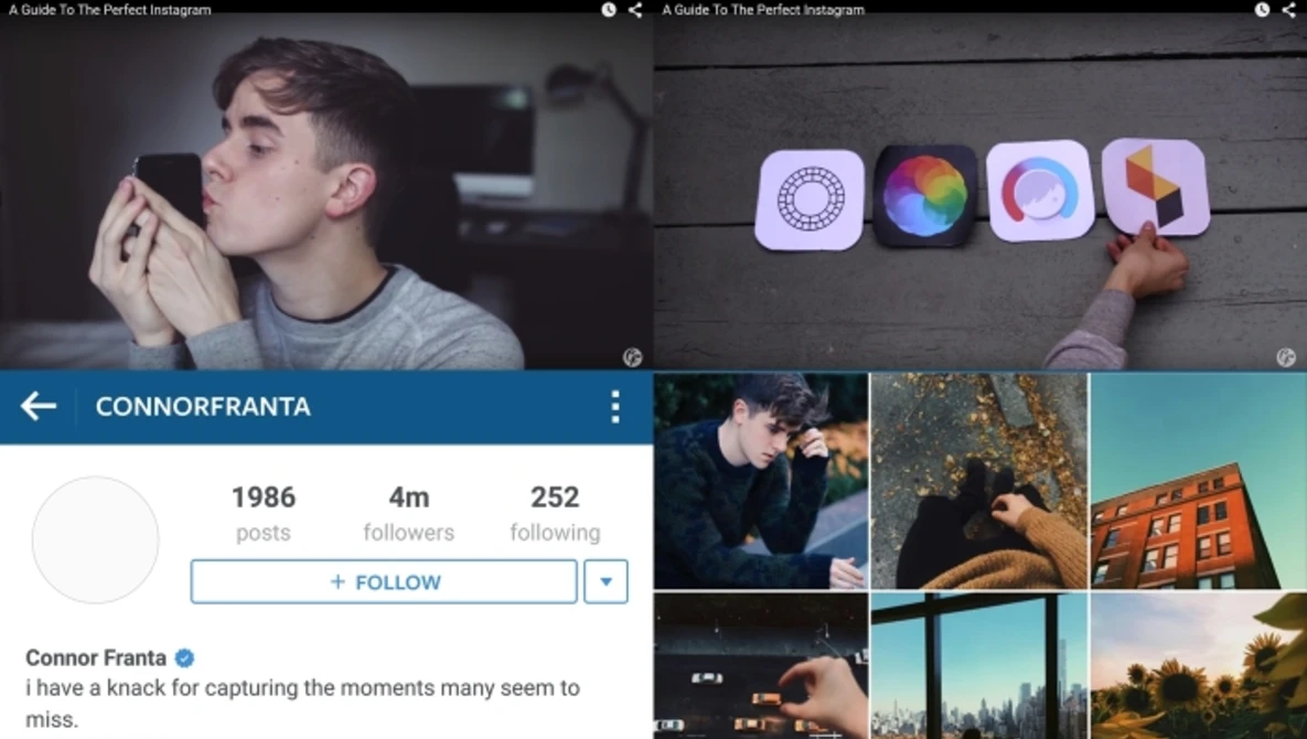 Watch A Guide To The Perfect Instagram on YouTube.