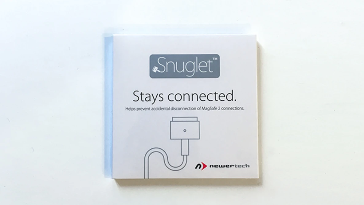 Watch Snuglet - Keeps your MacBook power cable connected! on YouTube.