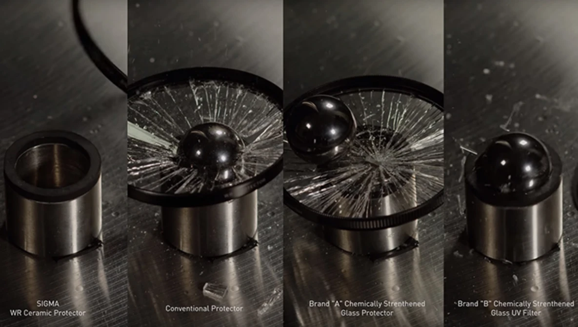 Watch SIGMA WR CERAMIC PROTECTORーDrop Ball Test on YouTube.