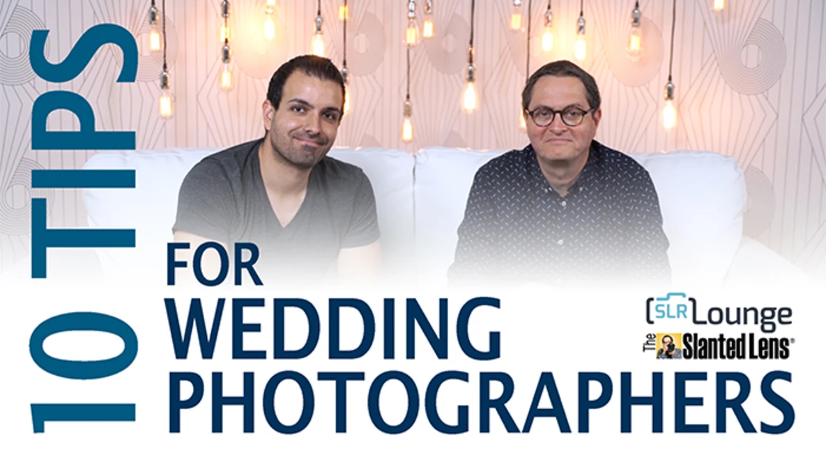 Watch Ten Tips for Wedding Photography with SLR Lounge on YouTube.