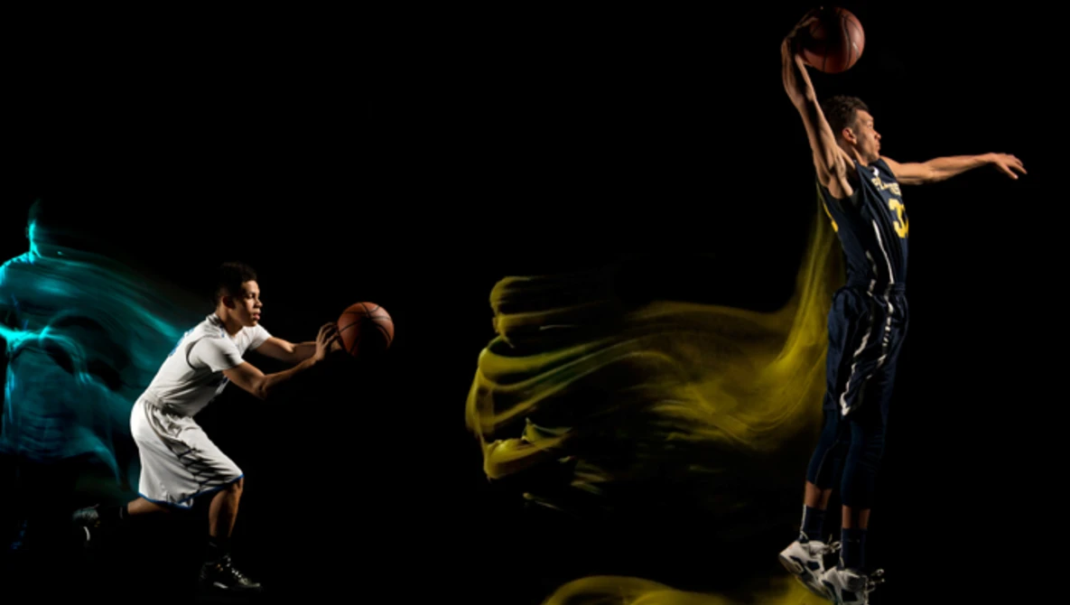 Watch Behind the Scenes of my mixed light basketball portraits on YouTube.
