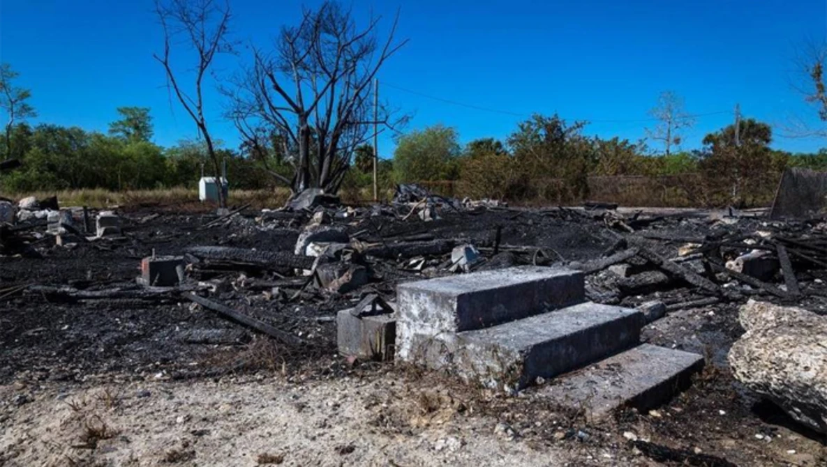 Watch Collier's historic Monroe Station destroyed in fire on YouTube.