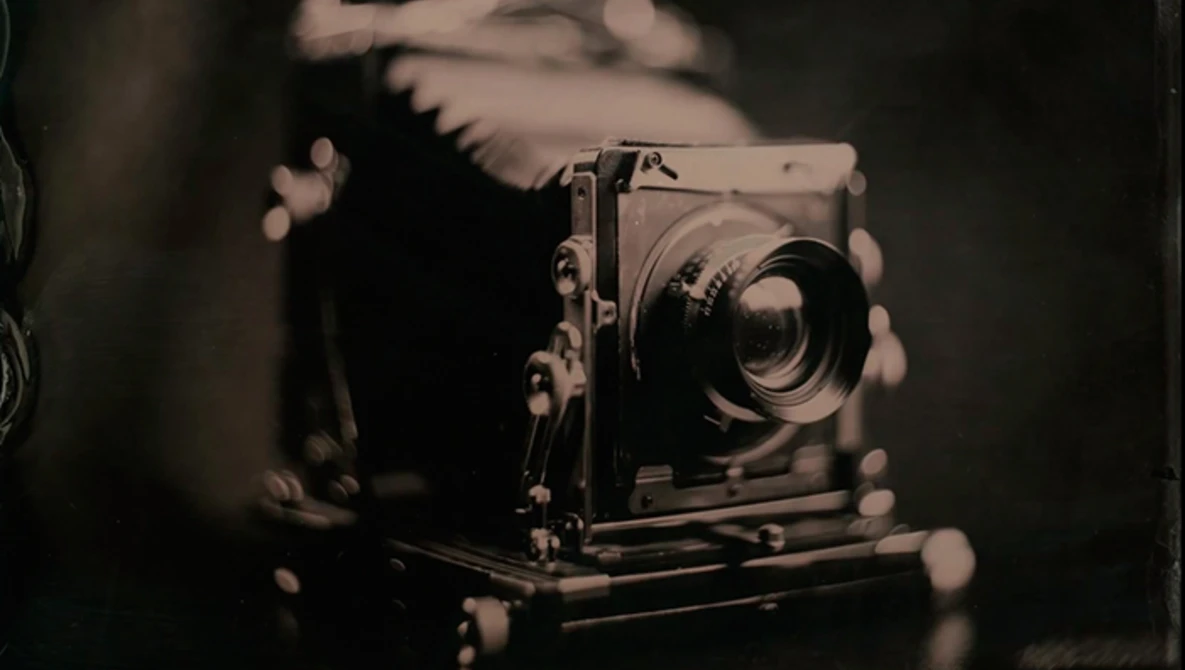 Watch Making a tintype- First-person point of view using a GoPro- Wetplate Collodion on YouTube.