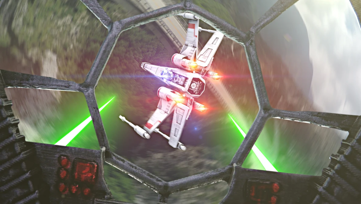 Watch Drone Star Wars on YouTube.