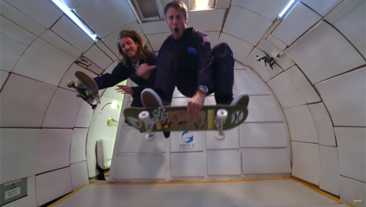 Watch ZeroG | Tony Hawk and Aaron “Jaws” Homoki | Sony on YouTube.