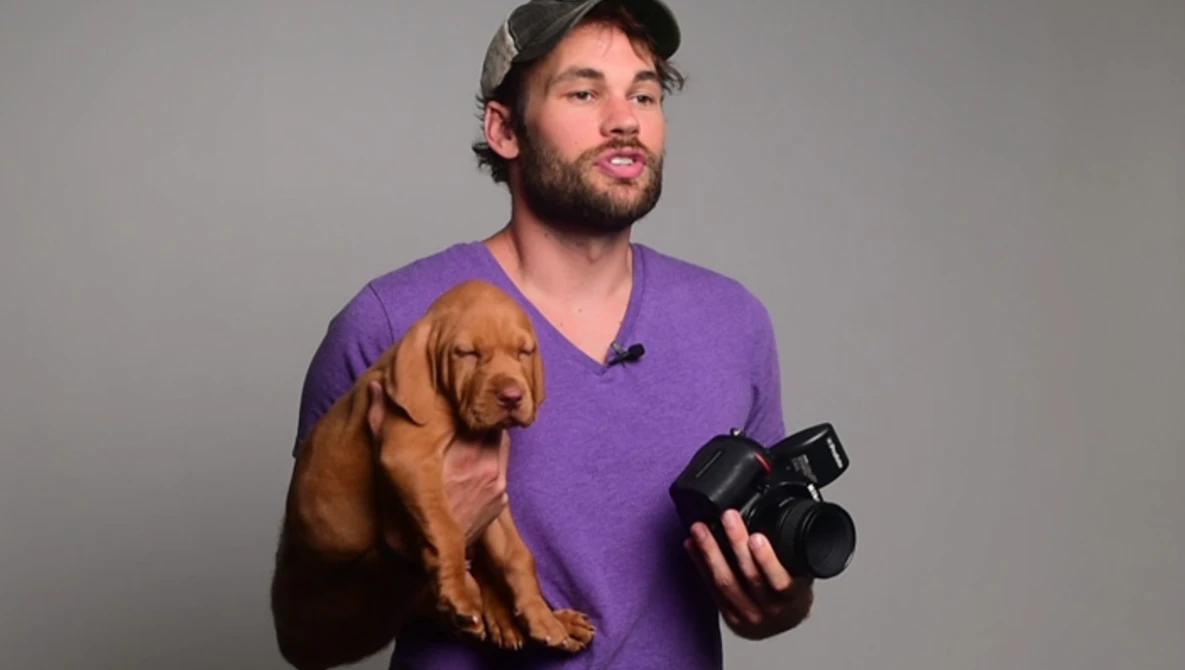 Watch How To Photograph A Puppy In The Studio on YouTube.