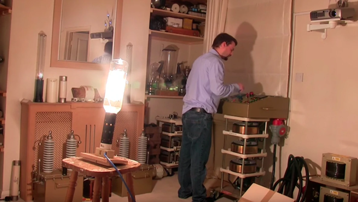 Watch 20,000 Watt Light Bulb Test on YouTube.