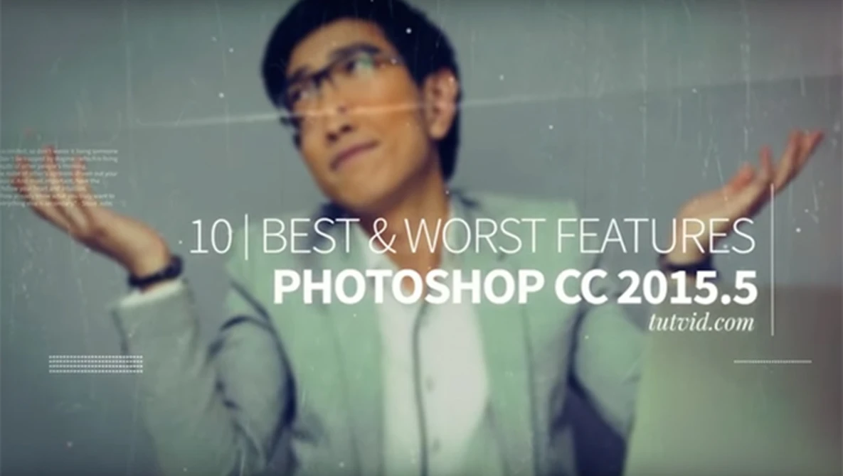 Watch 10 Best & Worst Things About Photoshop CC on YouTube.