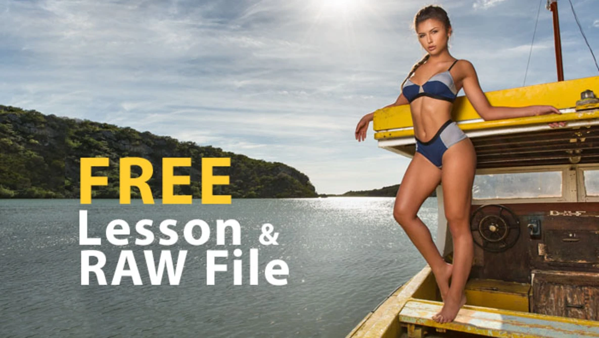Watch Free Lesson: How to Photograph and Retouch Swimwear Models on YouTube.