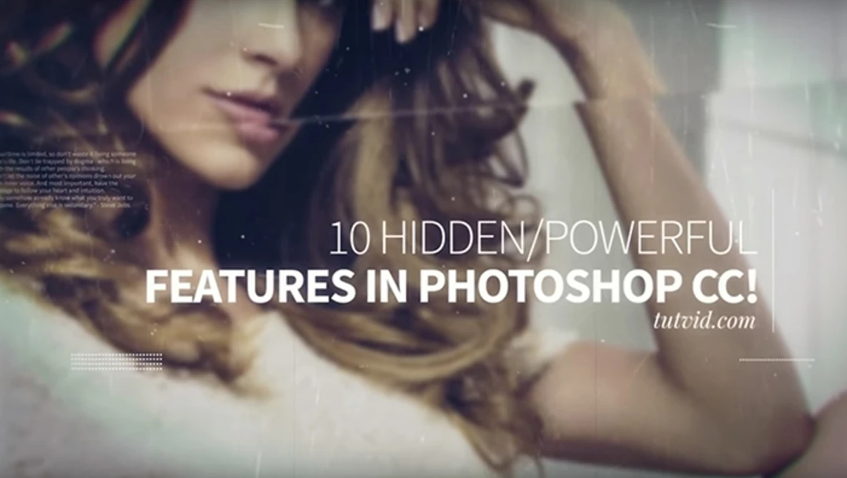 Watch 10 Powerful Photoshop Skills/Techniques You Need to Know on YouTube.