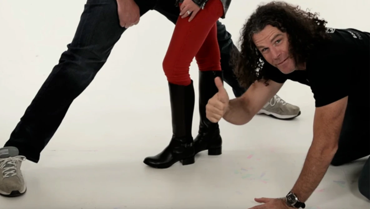Watch How Tall People Look Better in Group Photos on YouTube.