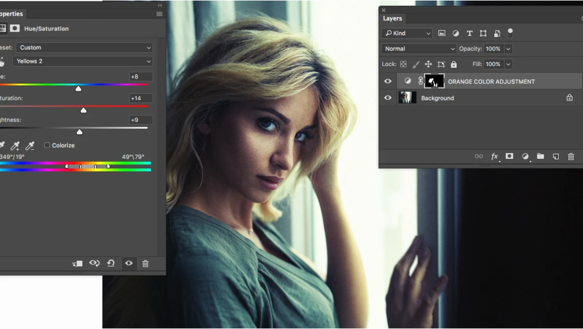 Watch How to change Orange colour with Photoshop. on YouTube.