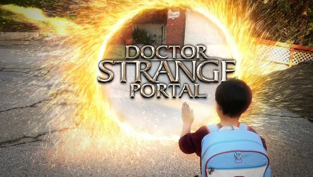 Watch Walking Home (Dr. Strange Portal) on YouTube.