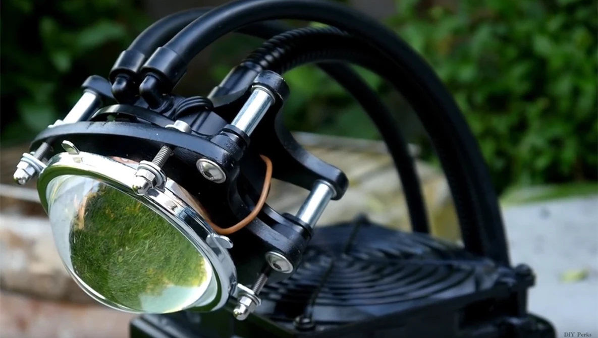 Watch 1000w equiv. Watercooled LED (DIY SUN BLASTER 2.0) on YouTube.