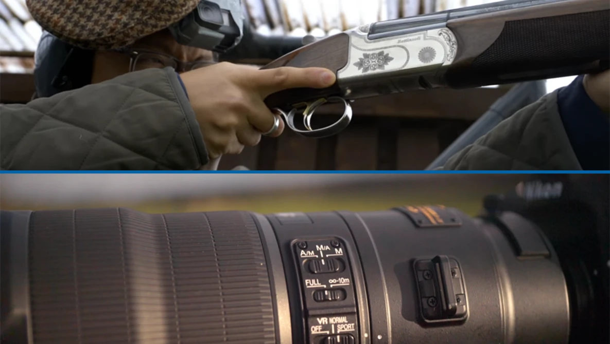 Watch 600mm Lens vs SHOTGUN Challenge on YouTube.