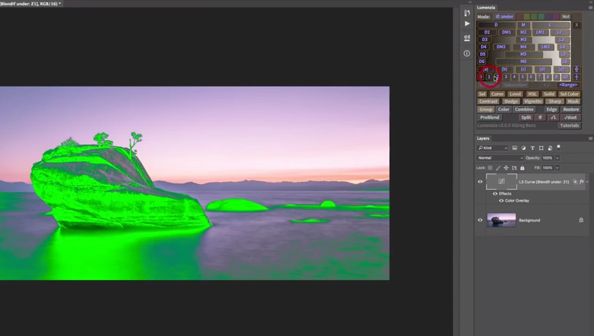 Watch BlendIf Luminosity Masking in Photoshop with Lumenzia on YouTube.