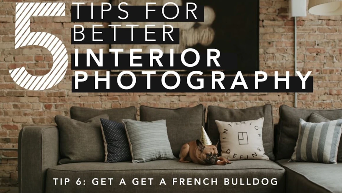 Watch 5 Tips For Shooting Interior Photography on YouTube.