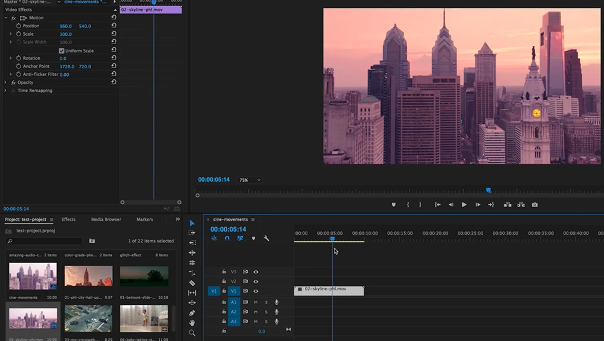 Watch 5 Cinematic Camera Movements You Can Create in Premiere Pro – Animation, Keyframes, and 3D Camera on YouTube.