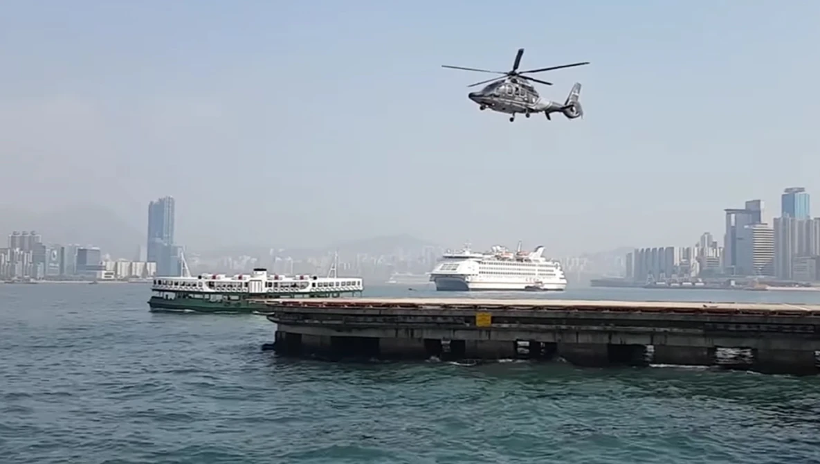 Watch camera shutter speed and frame rate match helicopter`s rotor on YouTube.
