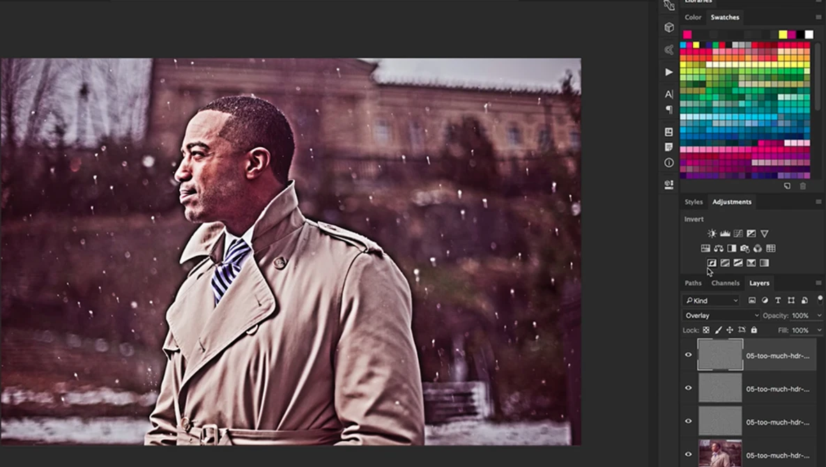 Watch 10 Things You Must Avoid Doing in Photoshop CC on YouTube.
