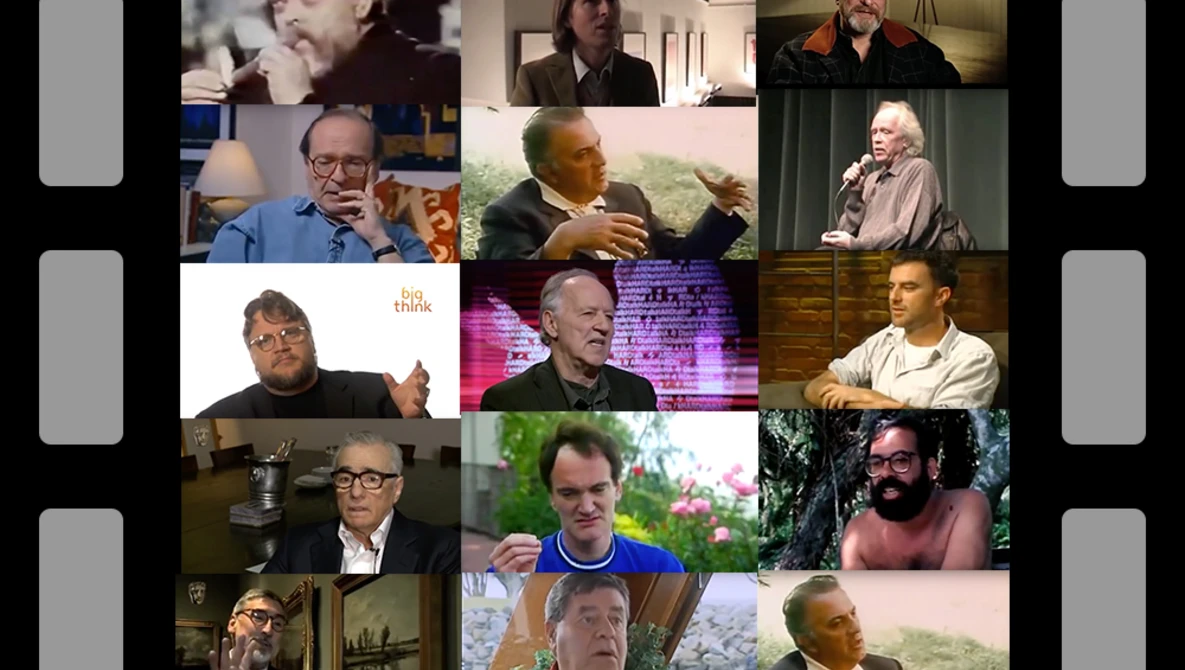 Watch Young Advice from Master Filmmakers (TARANTINO,WES ANDERSON,SCORSESE,COPPOLA,HERZOG,FELLINI,PTA) on YouTube.