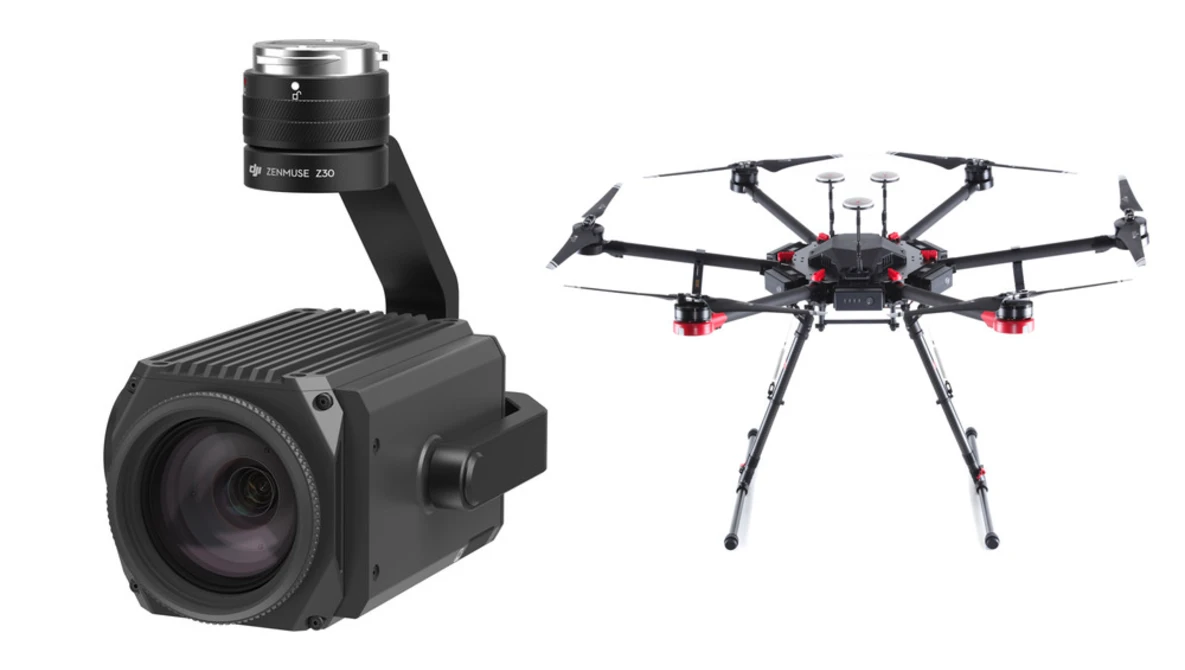 Check Out This Footage From the Zenmuse Z30 30x Zoom Drone Camera