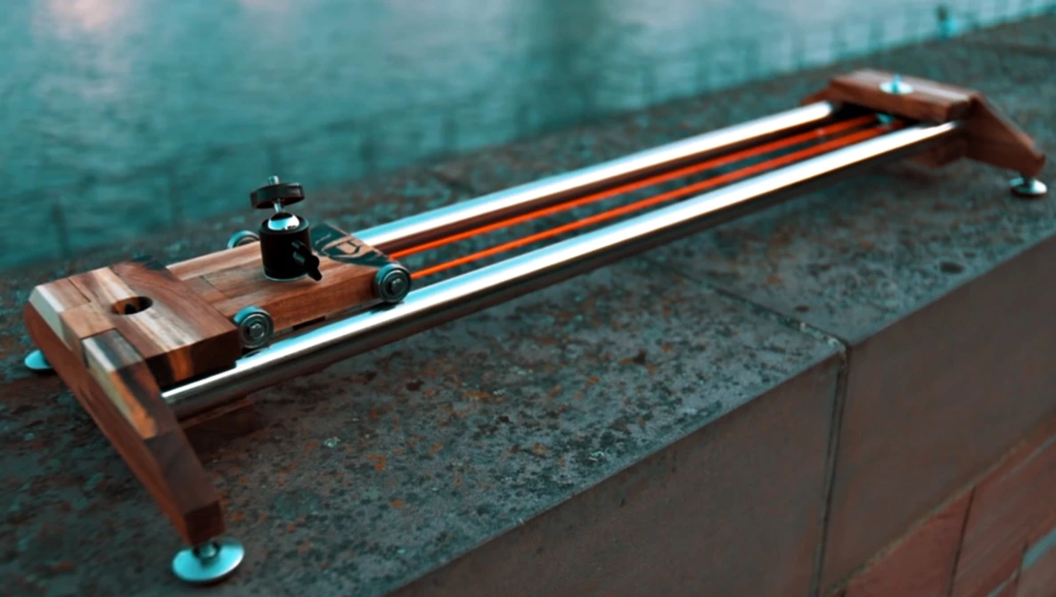 Watch The ULTIMATE DIY Camera Slider on YouTube.