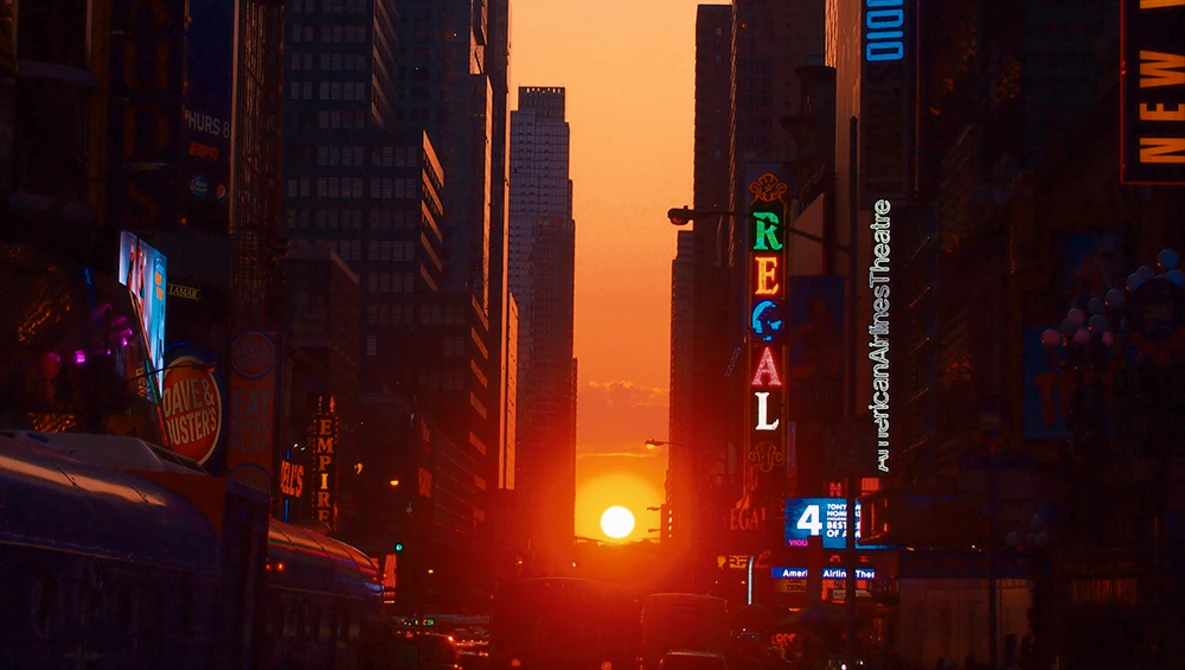 Watch Brian Greene Explains Manhattanhenge on YouTube.