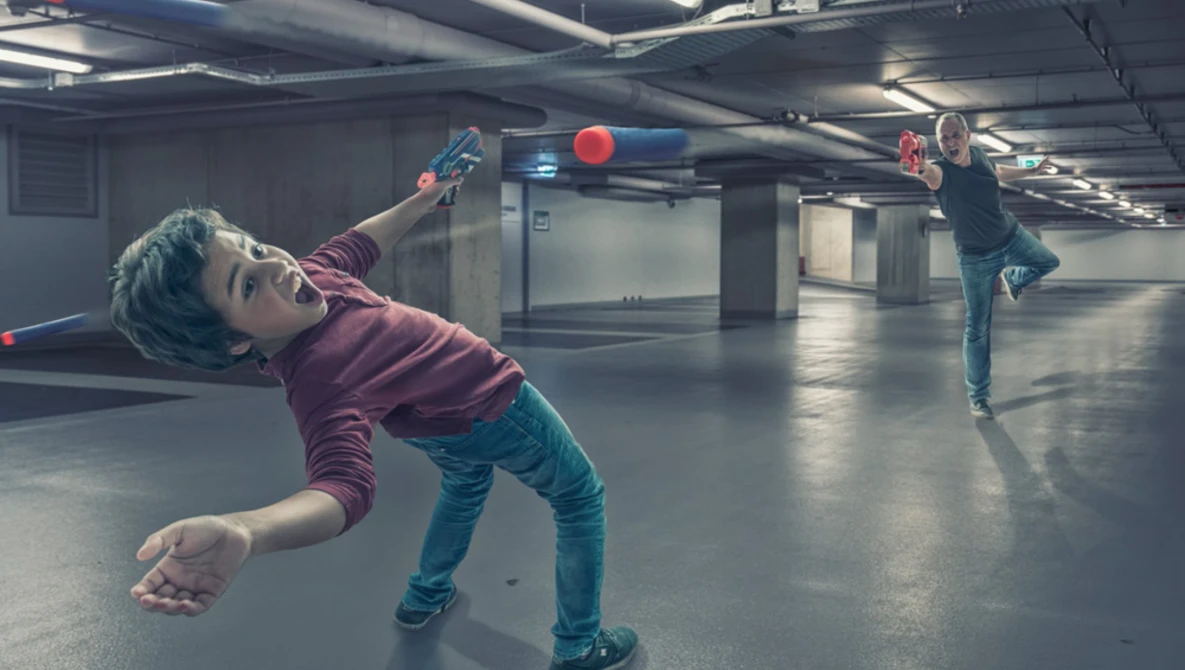 Watch The making of: Bullet time with nerfs on YouTube.