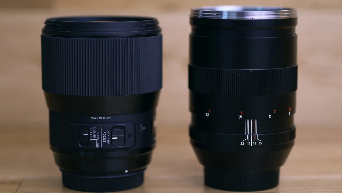 Watch Sigma 135mm f1.8 Art vs Zeiss 135mm f2 in depth review on YouTube.