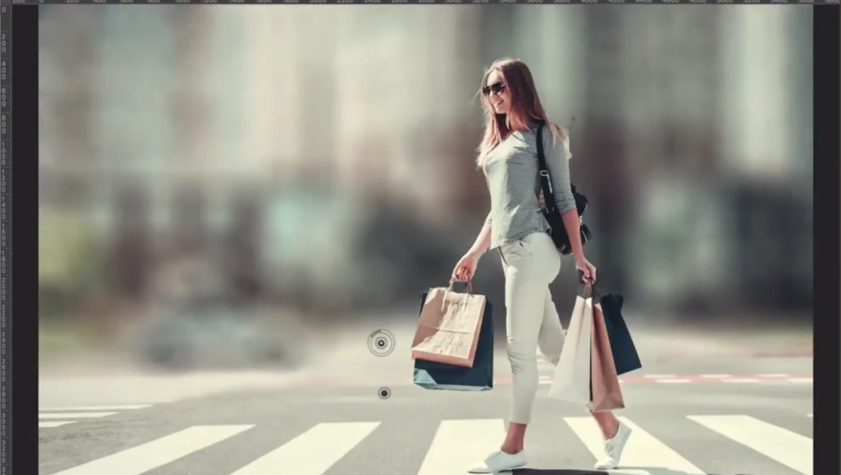 Watch BLUR the BACKGROUND in PHOTOSHOP for a shallow Depth of field on YouTube.