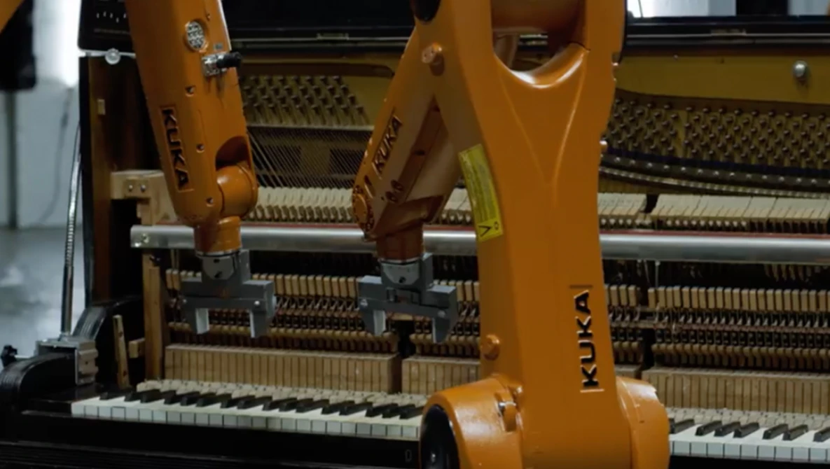 Watch AUTOMATICA - Robots Vs. Music - Nigel Stanford on YouTube.