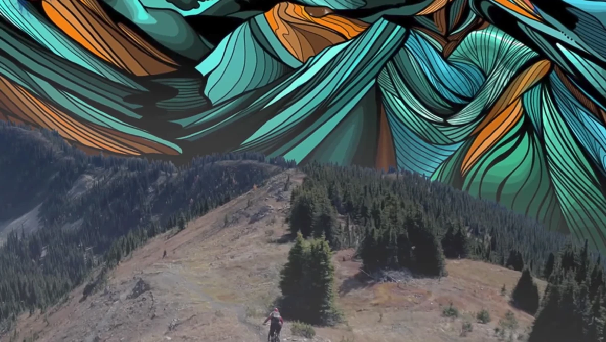 Watch Mountain Bike Meets Painting | Micayla Gatto's Intersection on YouTube.